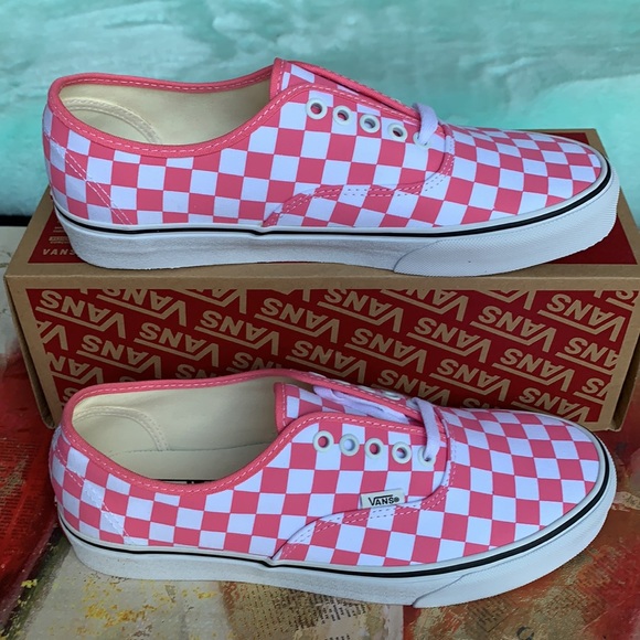 VANS AUTHENTIC CHECKERBOARD PINKLMND/TRWHT WMNS - Picture 2 of 16